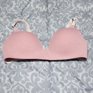 Victoria's Secret Light Pink (Rose) Push Up Bra, Size 34D.